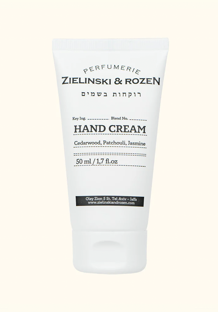 Crème Pour Les Main Bois De Cèdre, Patchouli, Jasmin 50ml - Zielinski & Rozen