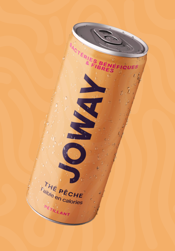 Boisson Pétillante Joway Thé Pêche - Joway