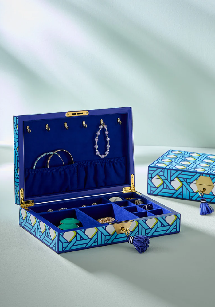 Boîte À Bijoux Basketweave - Jonathan Adler