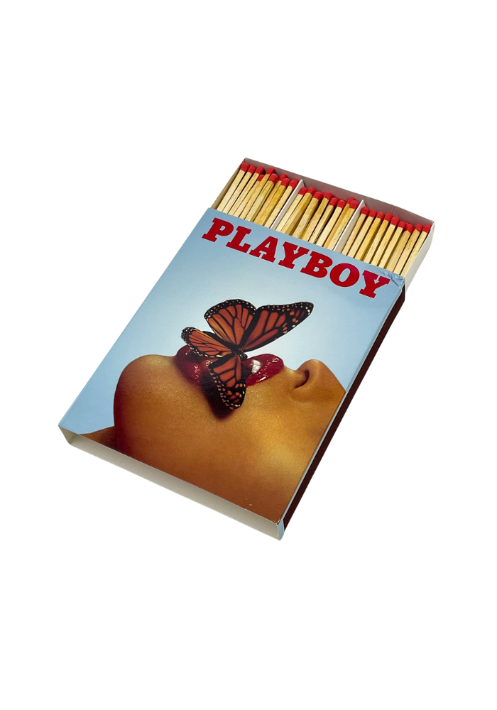 Boîte D'Allumettes Vintage  Playboy Papillon - Bazar De Luxe