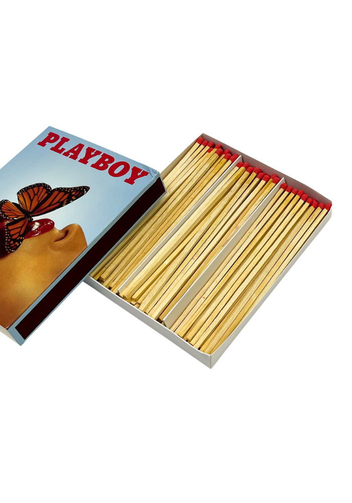 Boîte D'Allumettes Vintage  Playboy Papillon - Bazar De Luxe