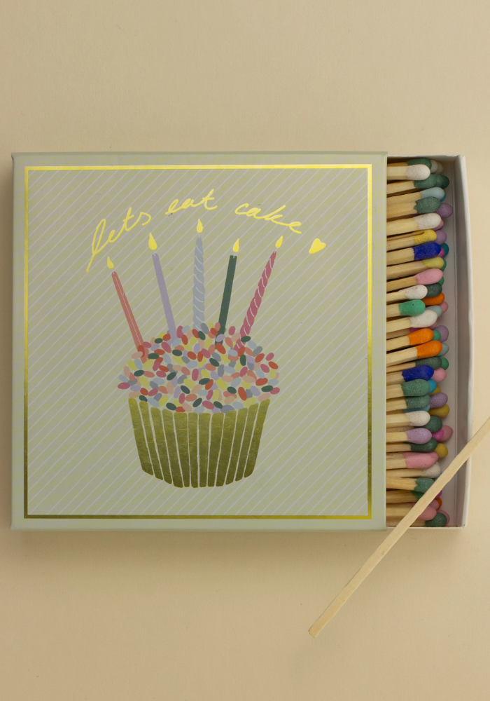 Boîte De 100 Allumettes Lets Eat Cake - Matchbook Creative
