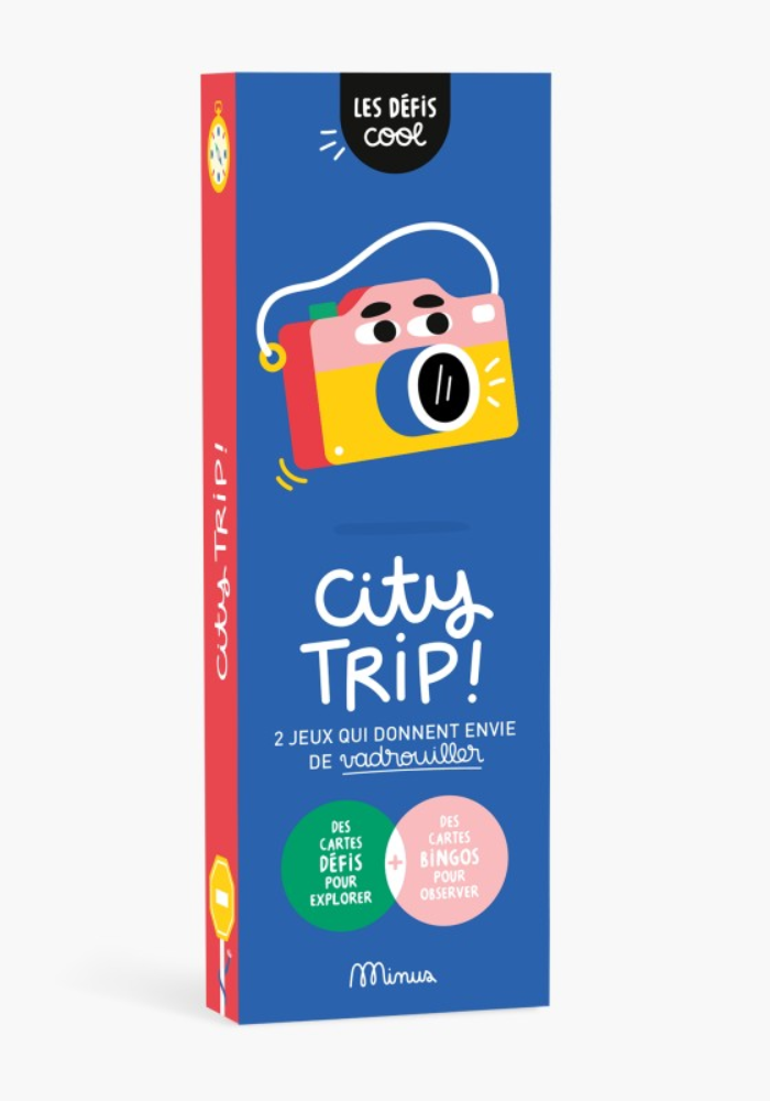 Boîte De 2 Jeux Les Defis Cool City Trip - Minus