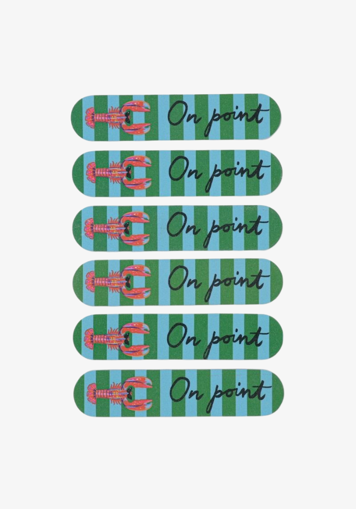 Boîte De 6 Mini Limes À Ongle On Point - Hijinx