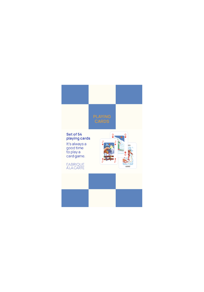 Boîte De Cartes À Jouer Fabrique Winter - Sélectionné par Blush