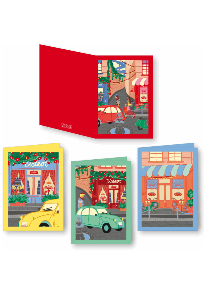 Boîte de 16 Cartes Postales Paris - A-Journal