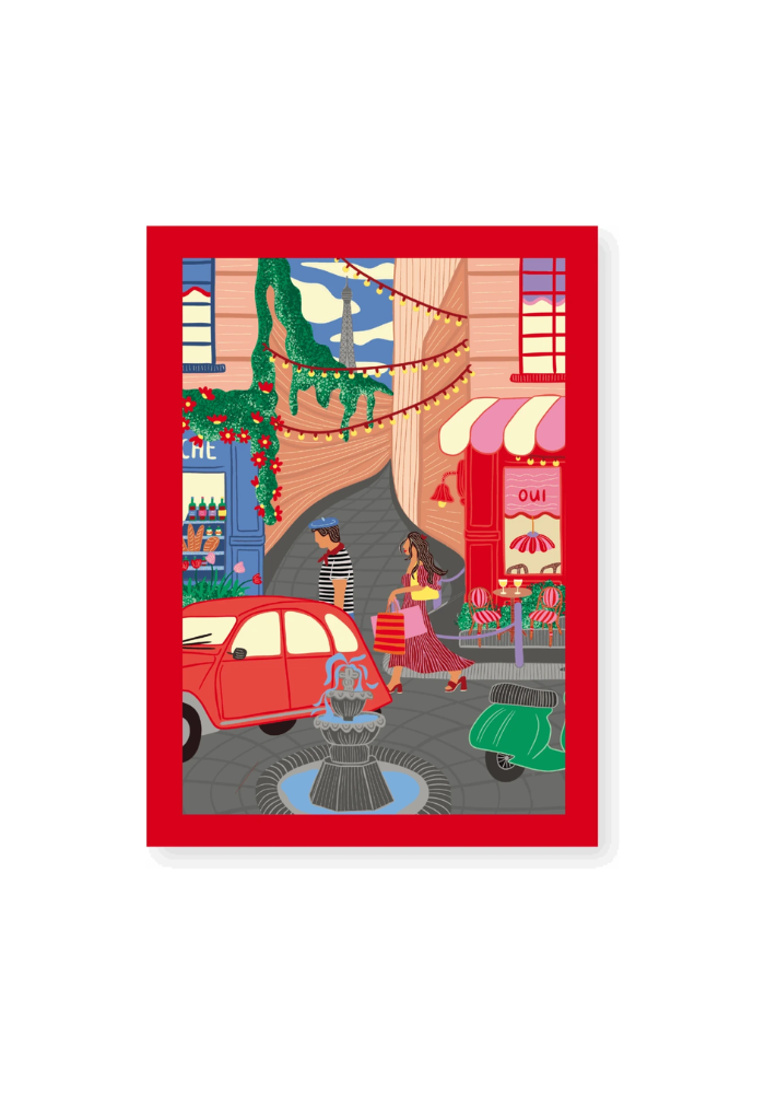 Boîte de 16 Cartes Postales Paris - A-Journal