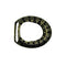 Boucle De Ceinture Gravure Florale Strass