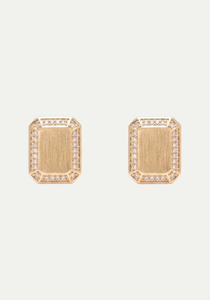 Boucles D'Oreilles Aura Doré - Sigal