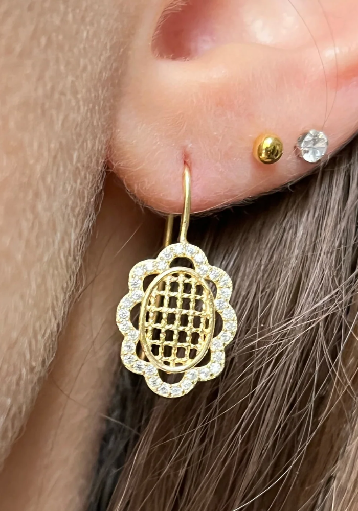 Boucles D'Oreilles Tennis - Vic & Max