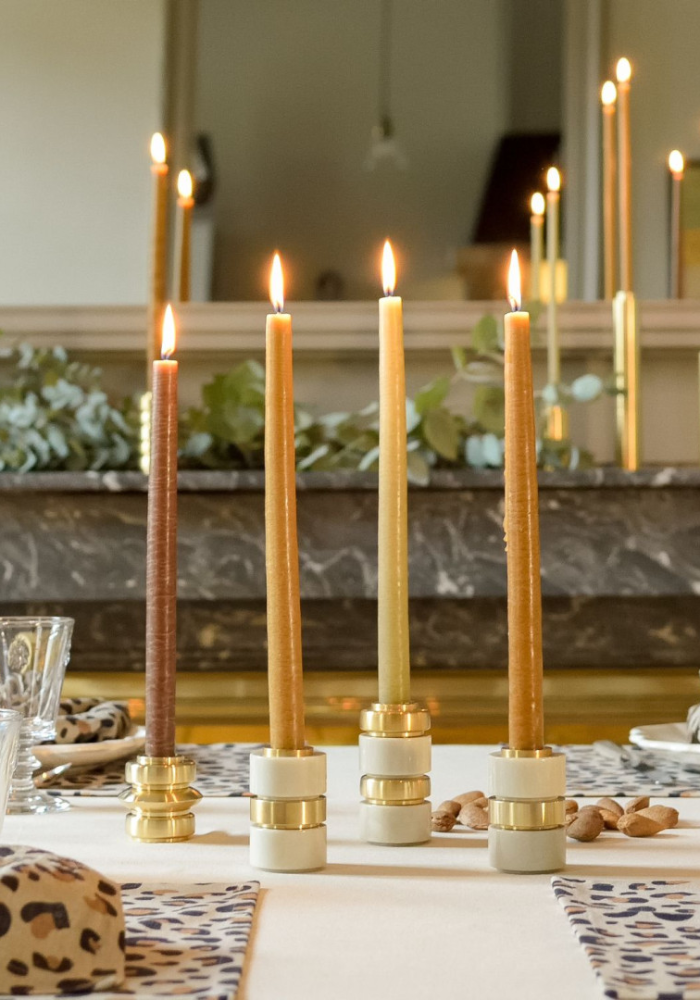 Bougeoir Dandy Ivoire - Maison Pechavy