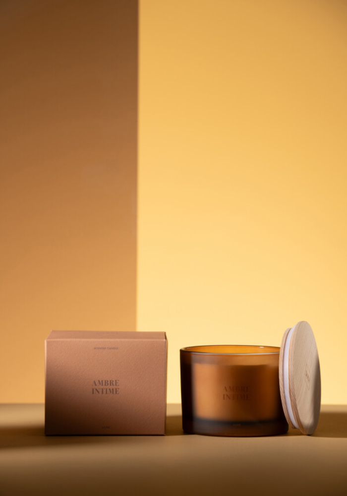 Bougie 28h Ambre Intime  - Sélectionné par Blush