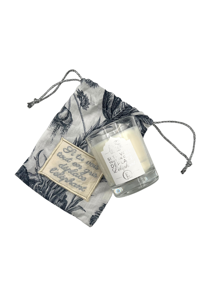 Bougie Chemin De Vie Pierre Fluorite - Life On Venus