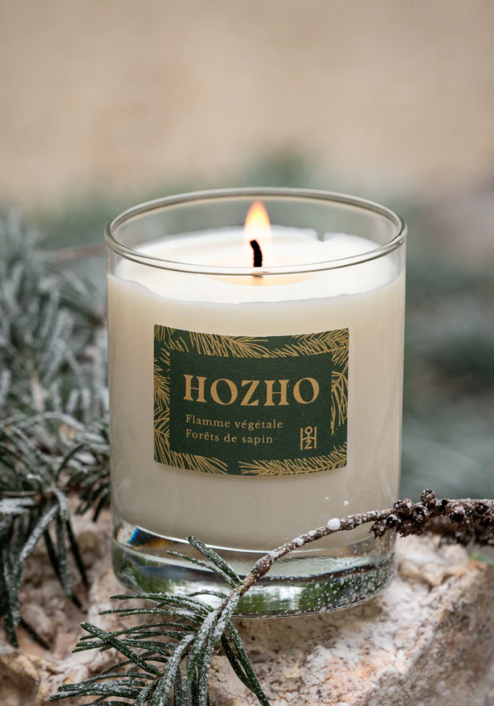 Bougie Flamme Forêts De Sapins Édition Noël - Hozho Paris