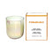 White Amber Candle Formidable Message