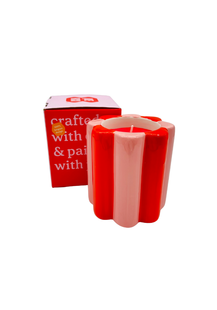 Bougie Gracia Rouge Bergamote - Que Rico