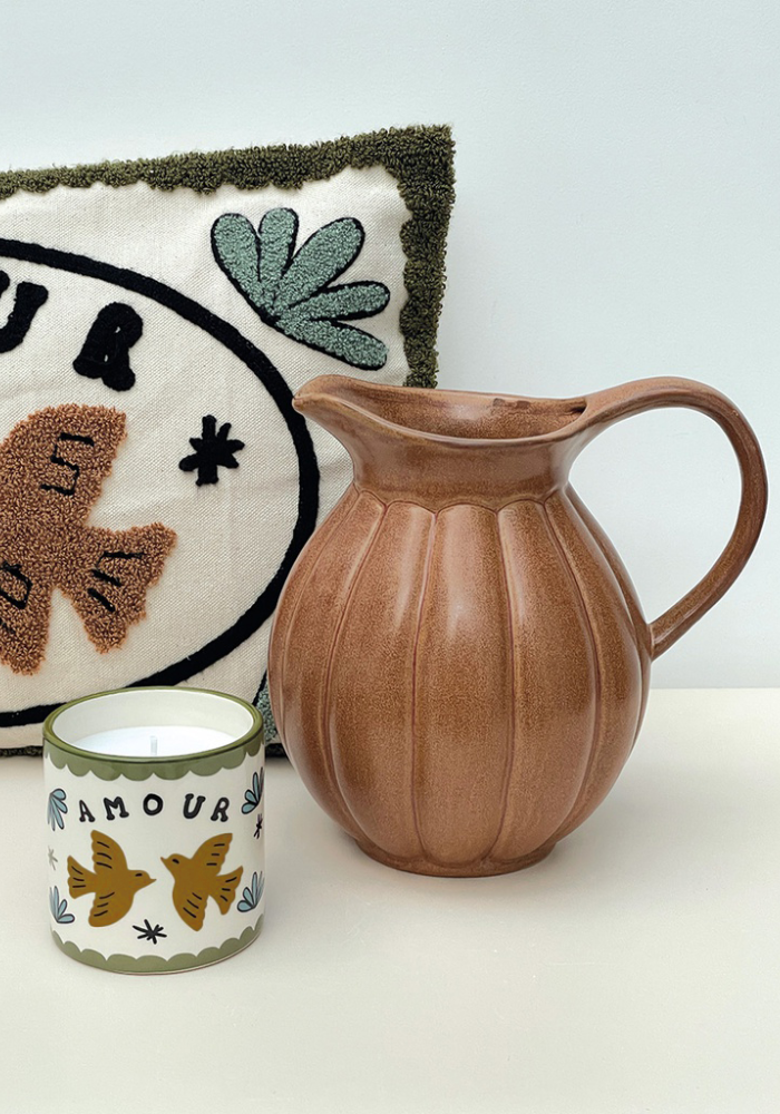 Bougie Muse Amour Oiseaux Ambre - Opjet