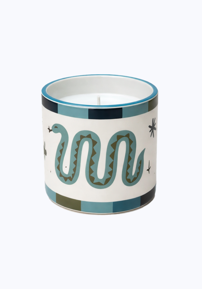 Bougie Muse Serpent Ambre - Opjet