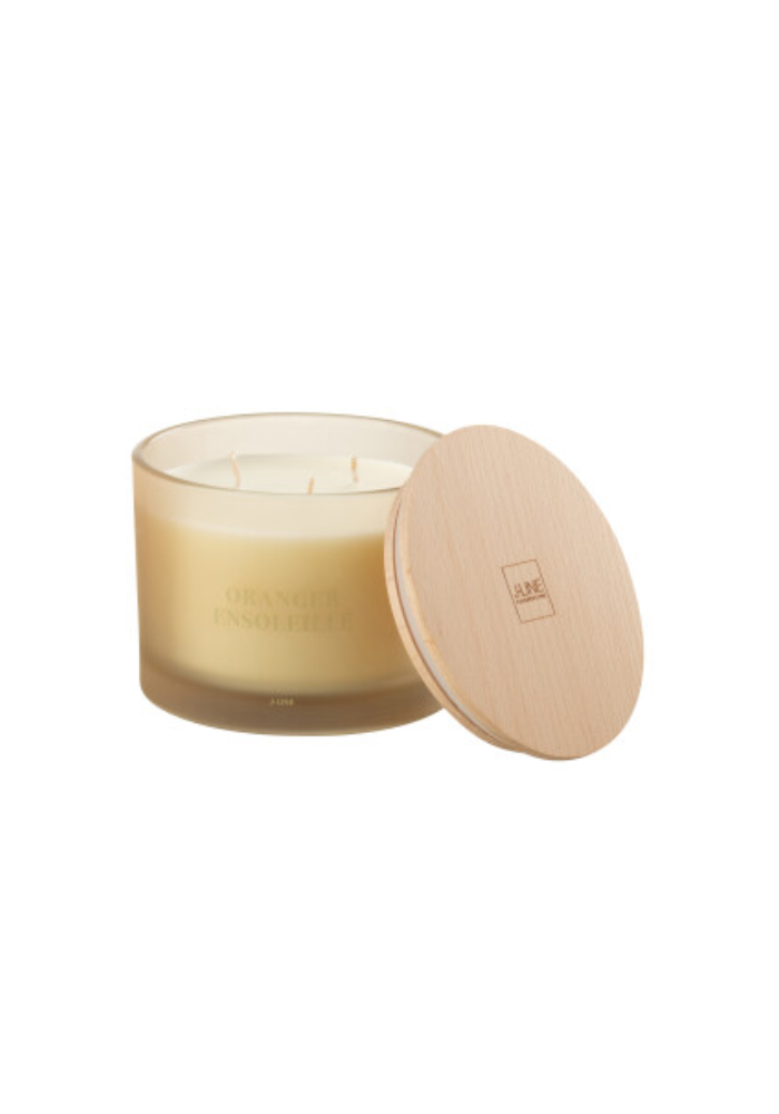 Bougie Orange Ensoleillé - Sélectionné par Blush