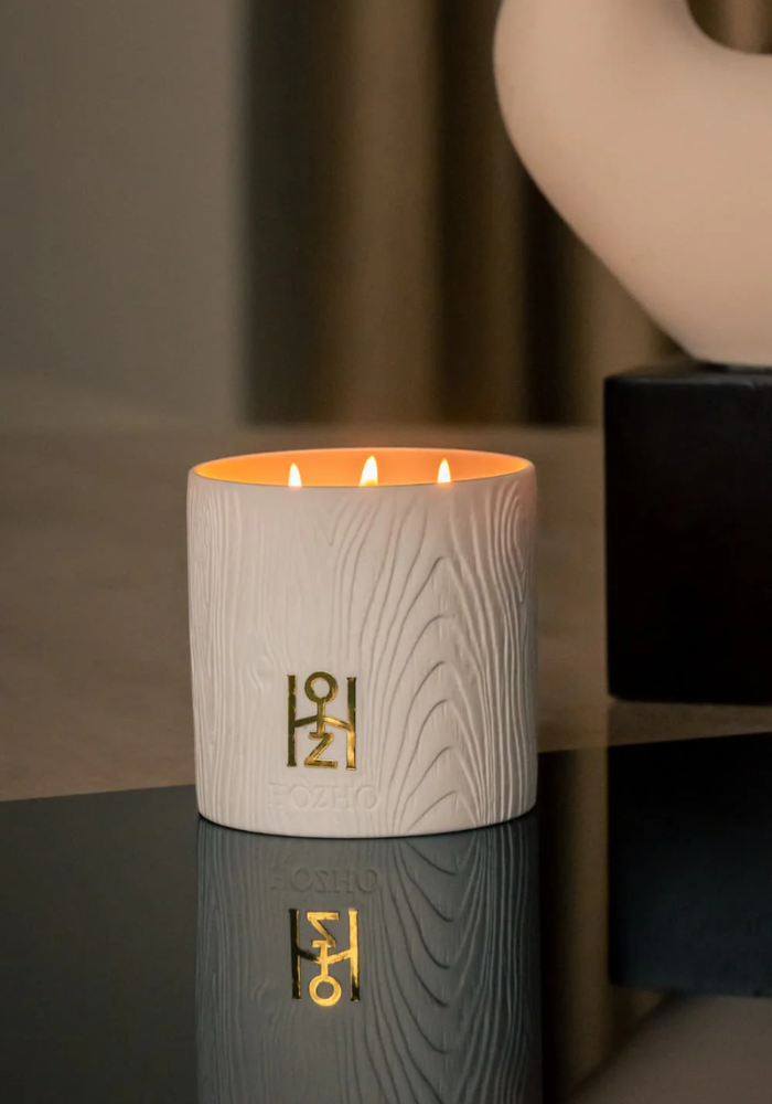 Bougie Rechargeable Flamme Harmonisante - Hozho Paris