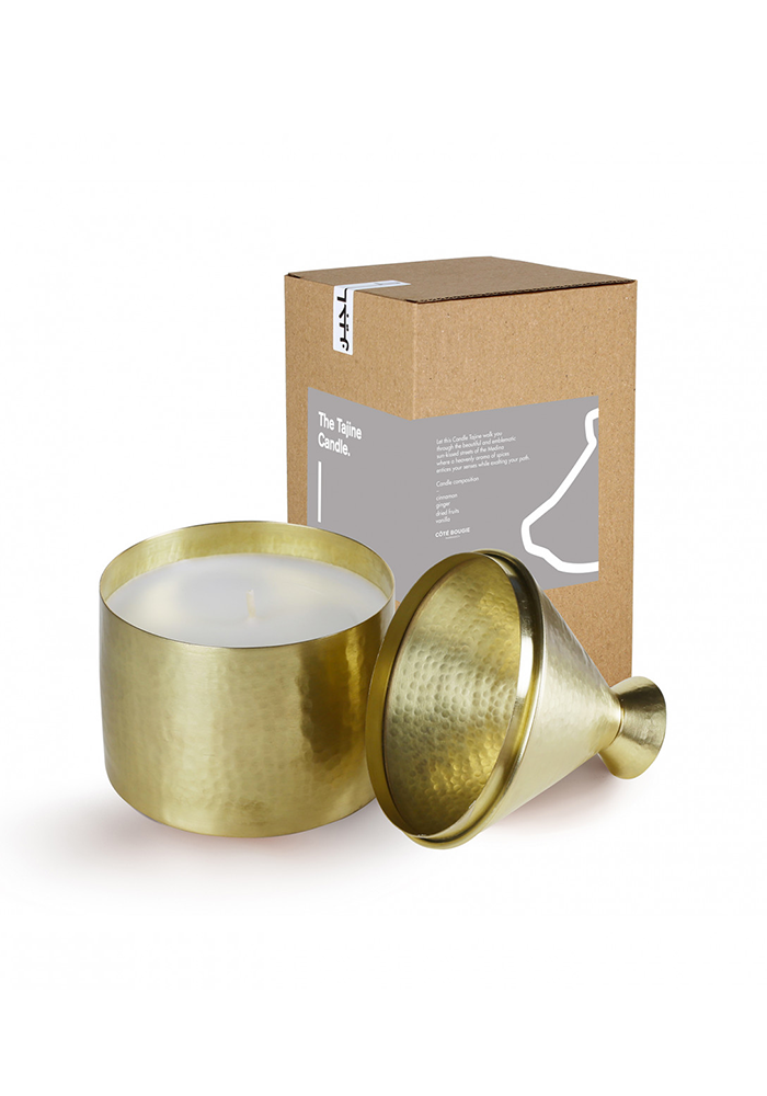 Bougie Tajine Maillechort - Côté Bougie
