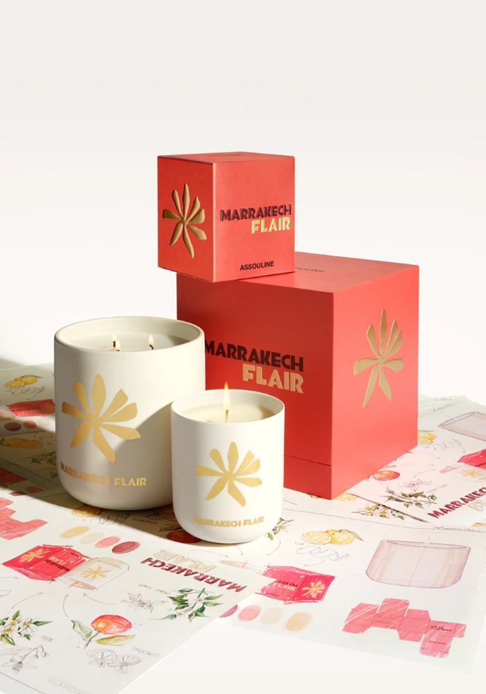 Bougie Travel XL Marrakech Flair - Assouline