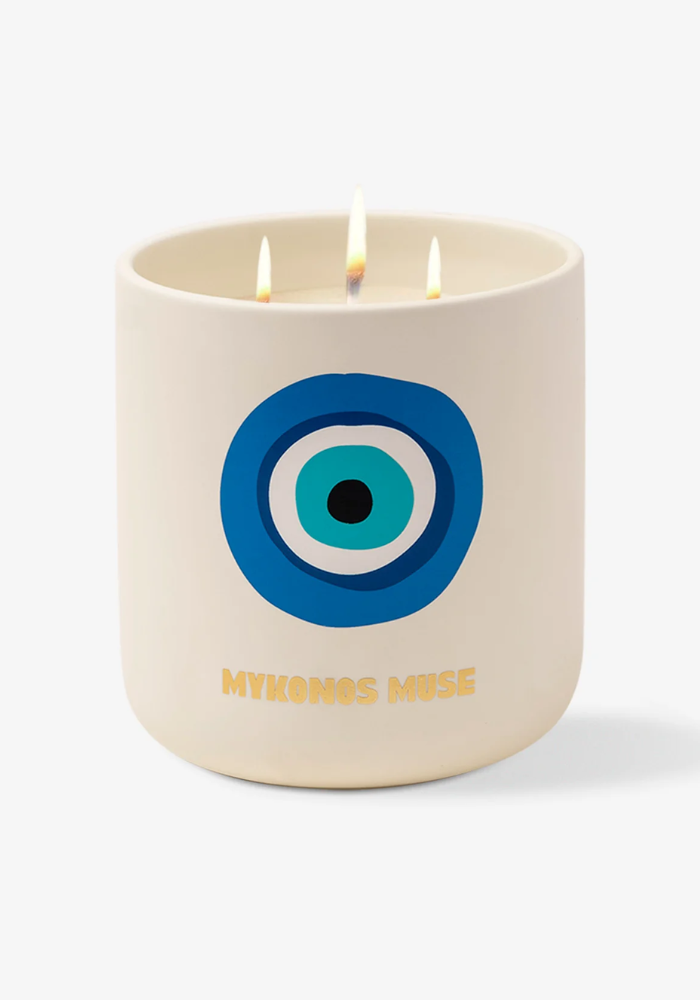Bougie Travel XL Mykonos Muse - Assouline