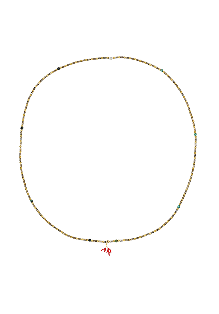 Bracelet 3 Tours Ou Collier Corail - Têtes Blondes