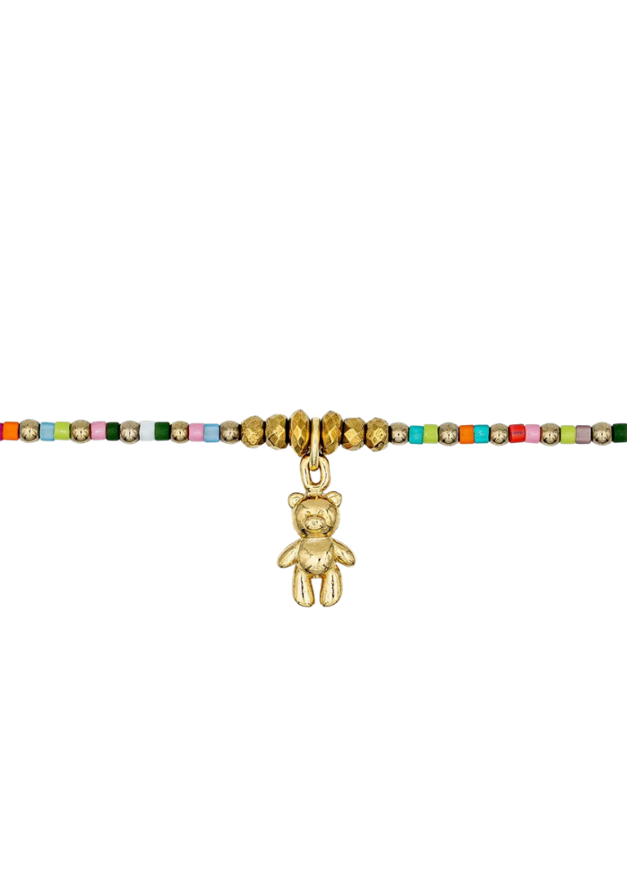 Bracelet 3 Tours Ou Collier Doudou Dede Dubai - Têtes Blondes