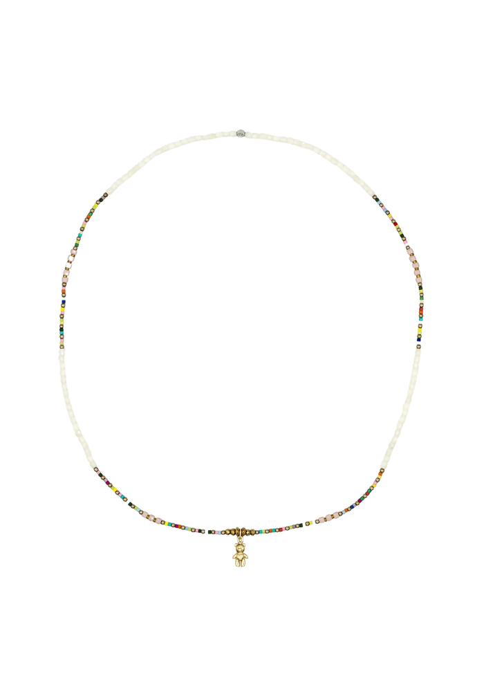 Bracelet 3 Tours Ou Collier Doudou Dede Dubai - Têtes Blondes