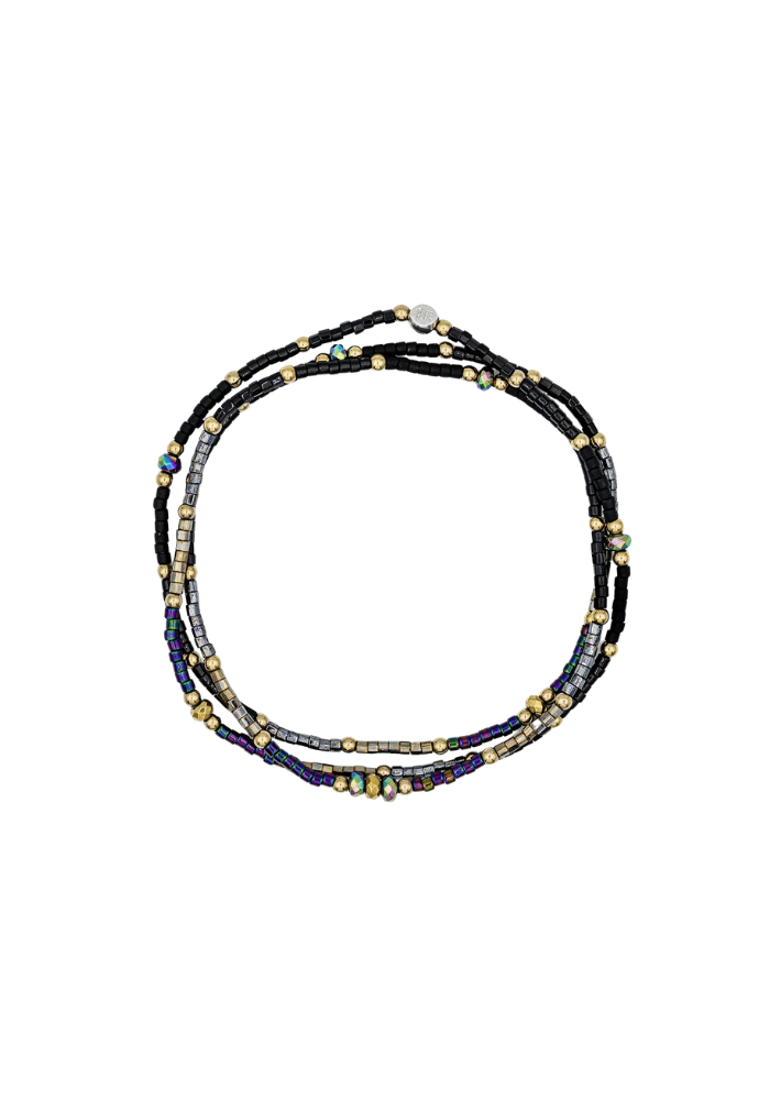 Bracelet 3 Tours ou Collier Stella - Têtes Blondes