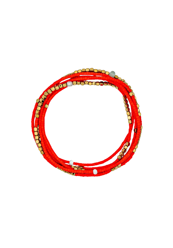 Bracelet 6 Tours Ou Sautoir Colette Slim - Têtes Blondes