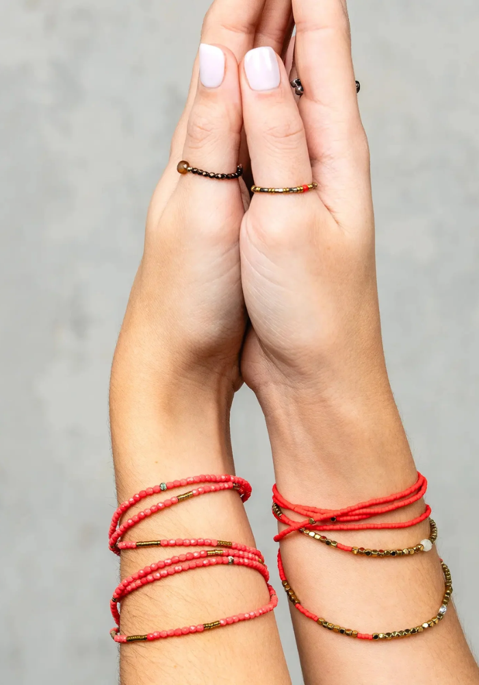 Bracelet 6 Tours Ou Sautoir Colette Slim - Têtes Blondes