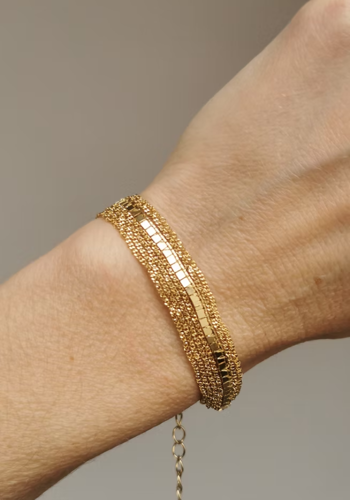 Bracelet Astrid Gold - Semi Lunaire