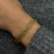 Lili Medium Woven Bracelet Two-tone Gold 
