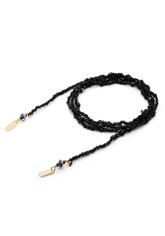 Bracelet N°182 Black Et Argent - Marie-Laure Chamorel