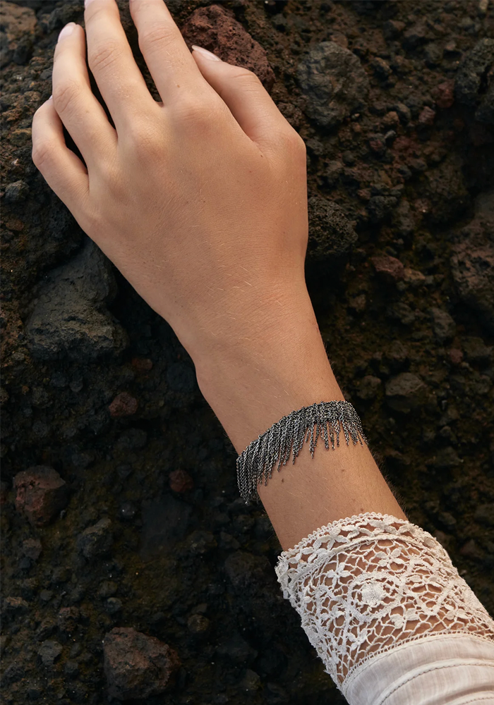 Bracelet N°675 Ruthénium - Marie-Laure Chamorel