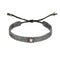 Bracelet N°892 Ruthenium Et Tourmaline Orange