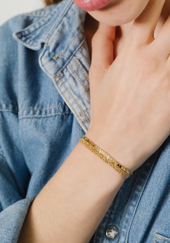 Bracelet Nour Gold - Semi Lunaire