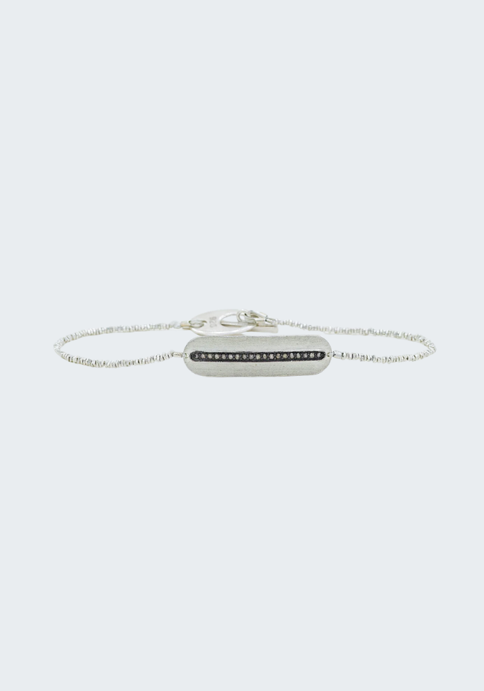 Bracelet Saphale Argenté - Baya Creation Paris