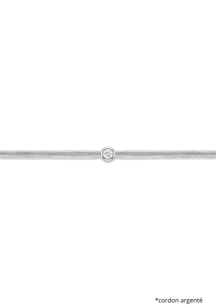 Bracelet The Cuty 0.10ct Argenté - Sélectionné par Blush