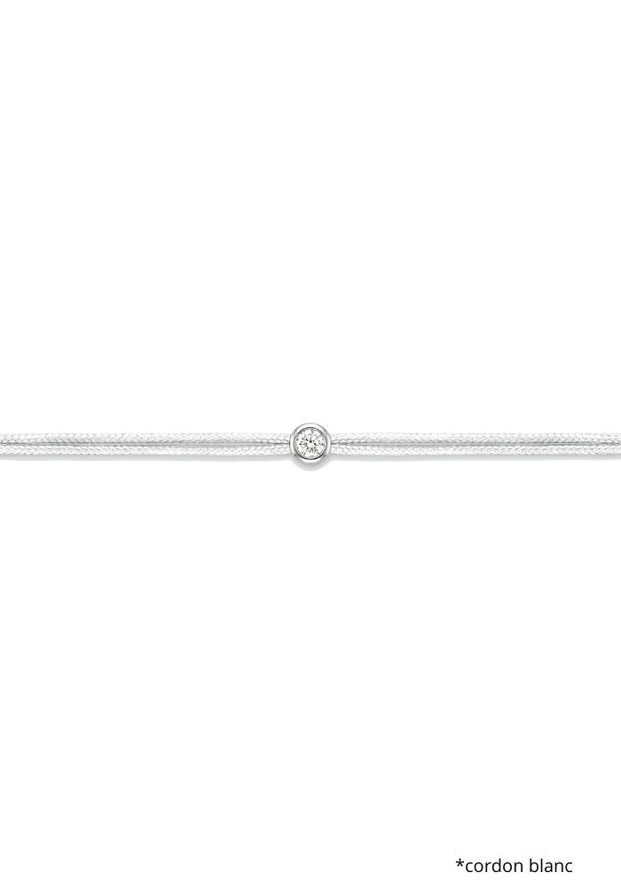 Bracelet The Cuty 0.10ct Argenté - Sélectionné par Blush