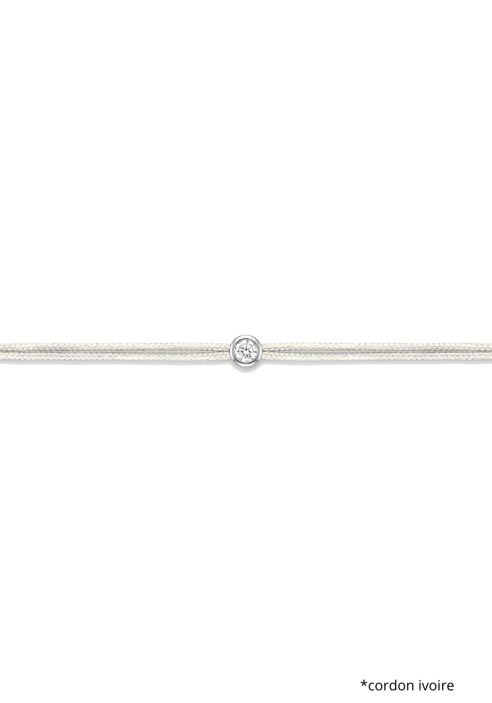 Bracelet The Cuty 0.10ct Argenté - Sélectionné par Blush