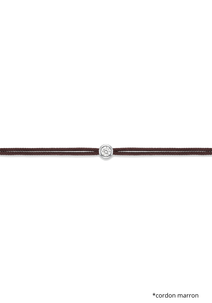 Bracelet The Cuty 0.10ct Argenté - Sélectionné par Blush