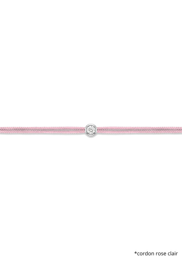 Bracelet The Cuty 0.10ct Argenté - Sélectionné par Blush