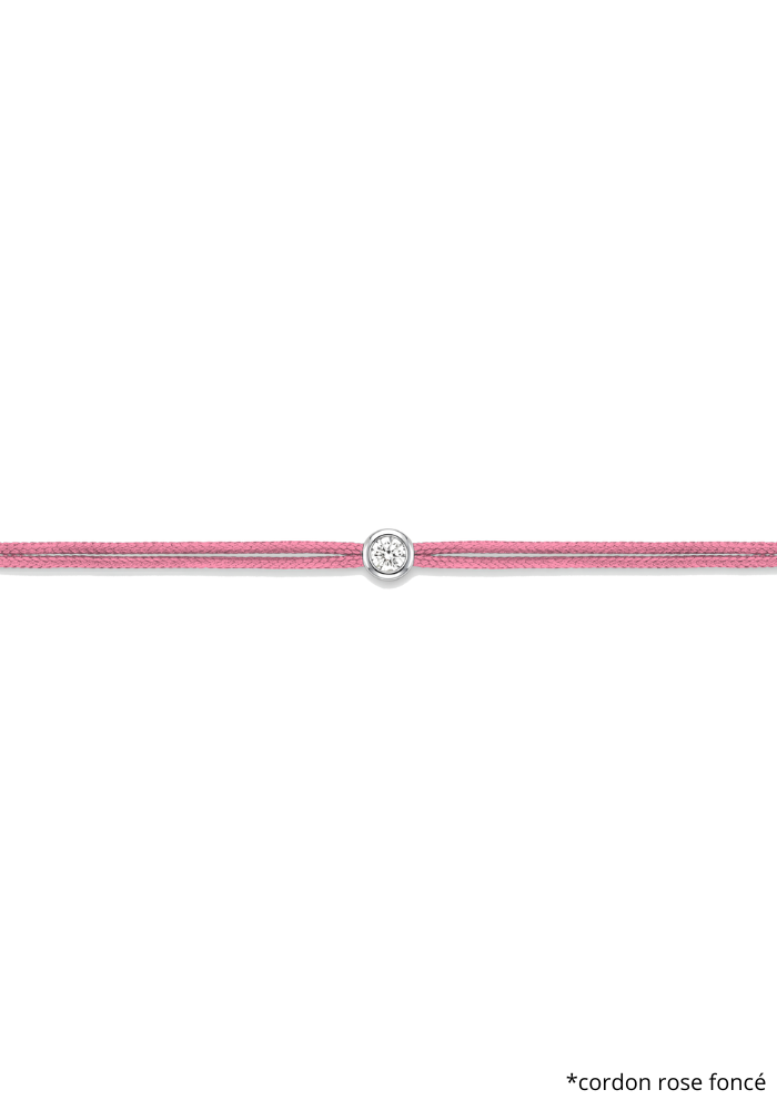 Bracelet The Cuty 0.10ct Argenté - Sélectionné par Blush