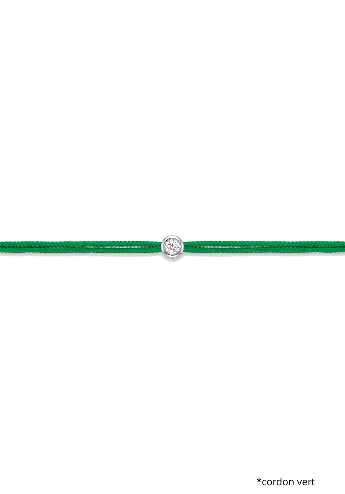Bracelet The Cuty 0.10ct Argenté - Sélectionné par Blush