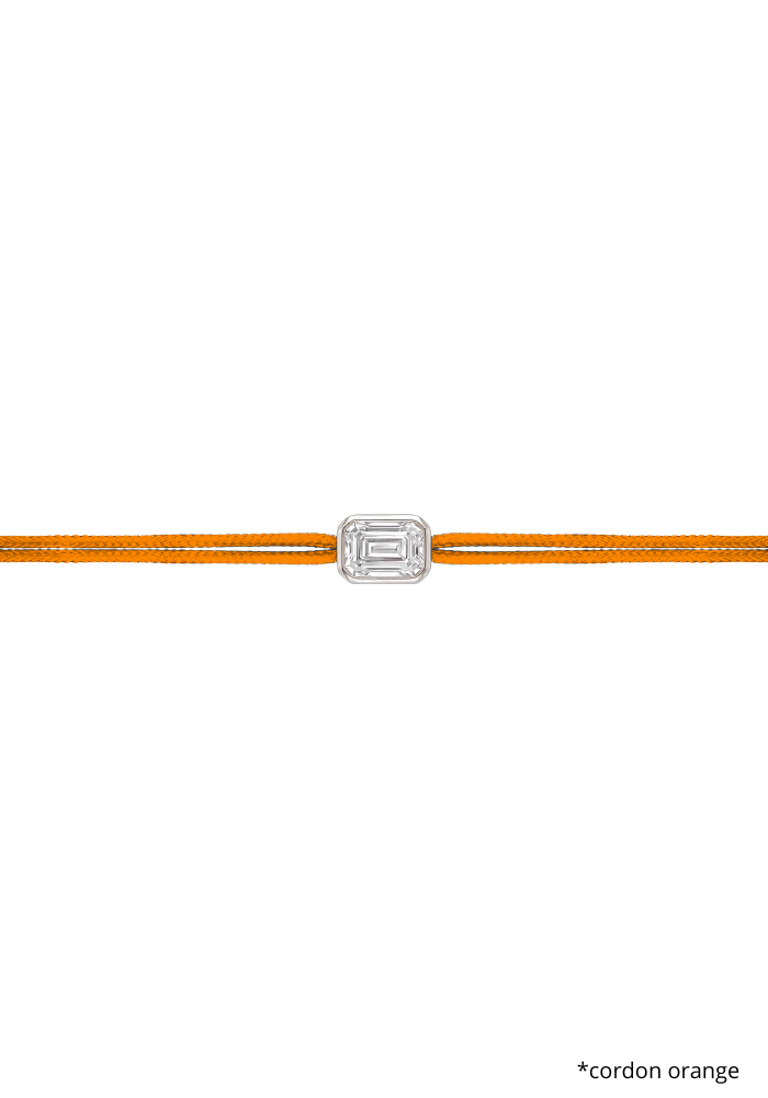 Bracelet The Shapy Shine Argenté Émeraude - Love Lab