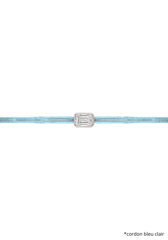 Bracelet The Shapy Shine Argenté Émeraude - Love Lab