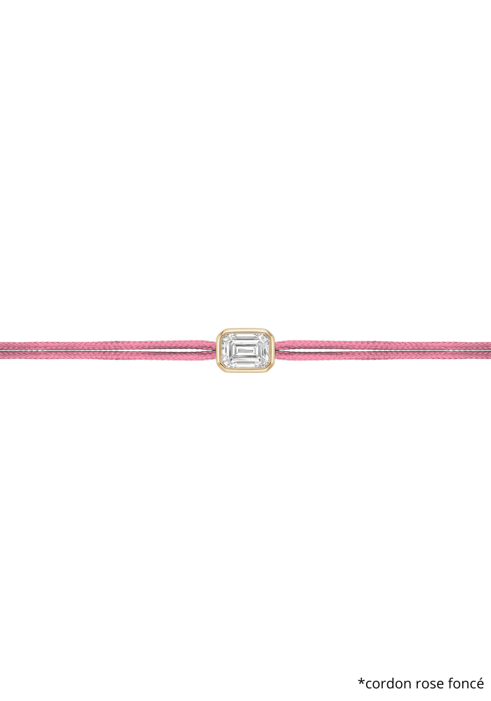 Bracelet The Shapy Shine Doré Émeraude - Love Lab